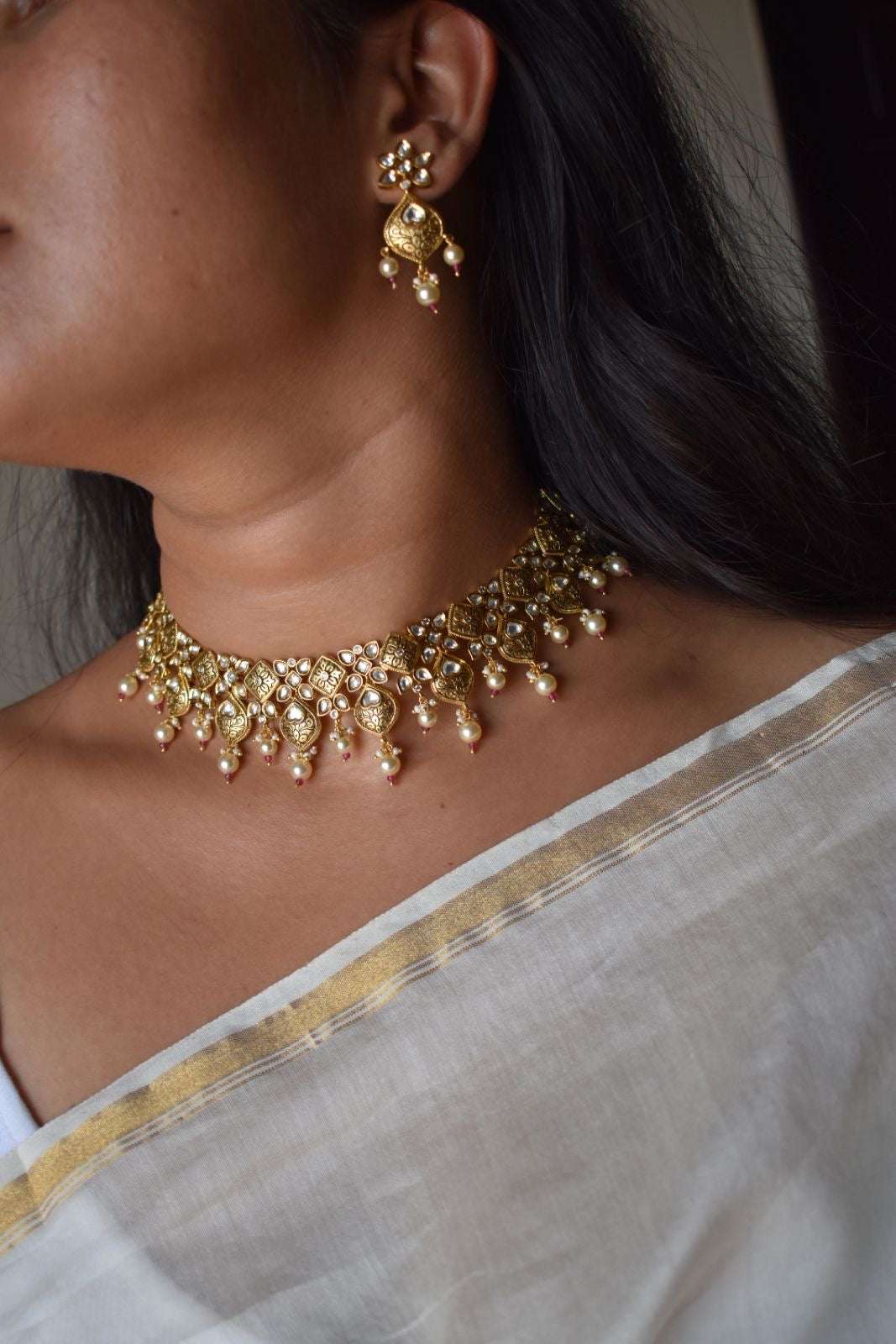 Ishita Kundan Heritage Set